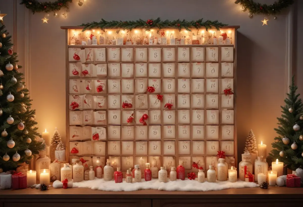 Adventskalender illustration