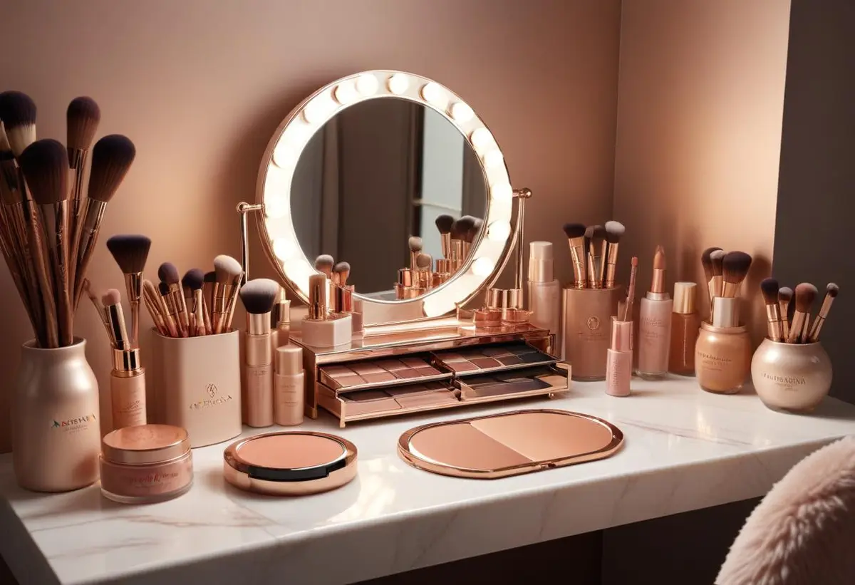 Sätt färg på ansiktet med Anastasia bronzer enkelt och snyggt illustration