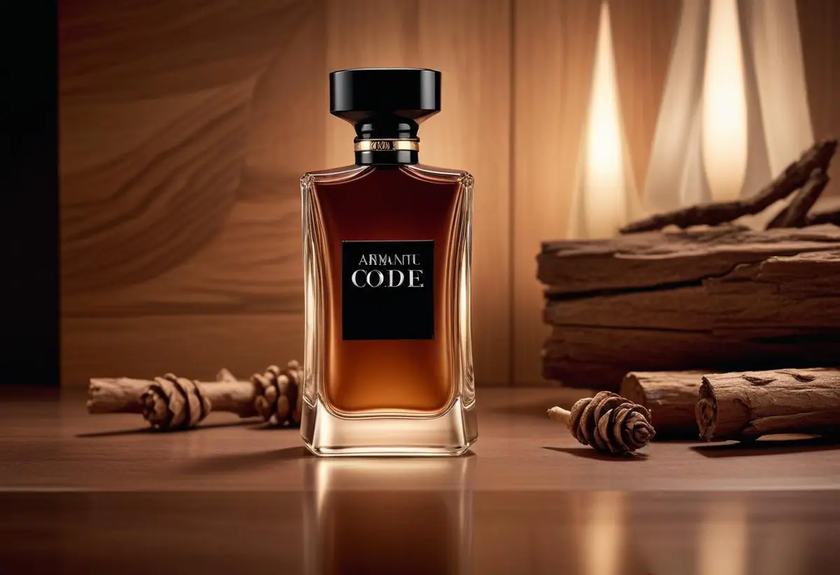 Armani Code Parfum illustration