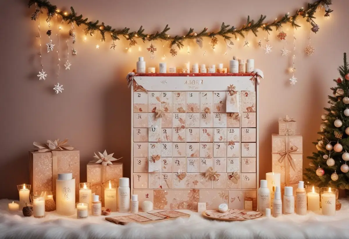 Upptäck skönhetshemligheter med Body Shop julkalender! illustration