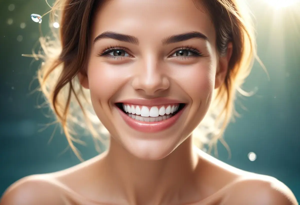Få vitare tänder med crest whitening strips på ett enkelt sätt illustration