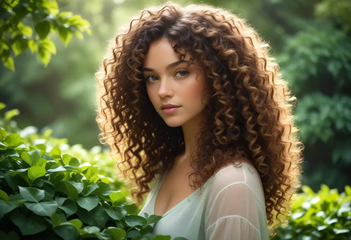 Ge ditt lockiga hår kärlek med Curly Girl-metoden illustration