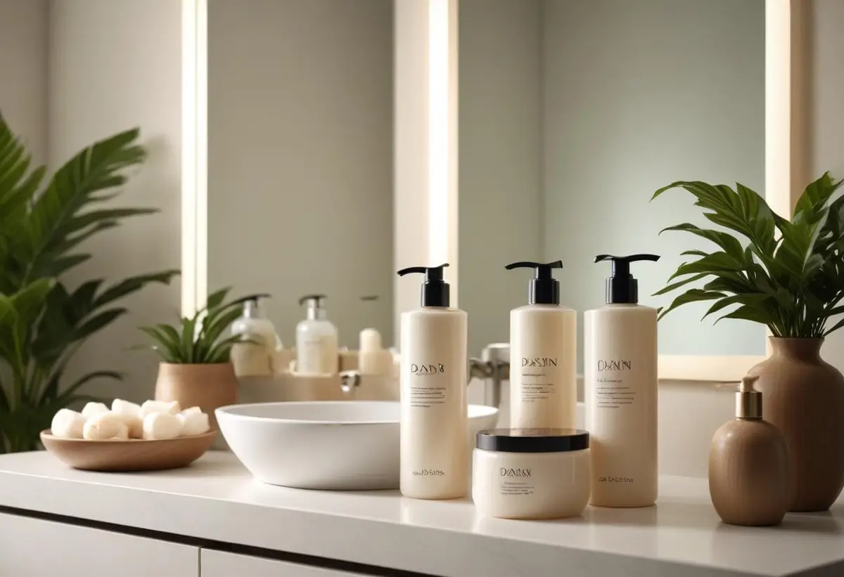 Hitta ditt glansigaste hår med daxxin shampoo! illustration