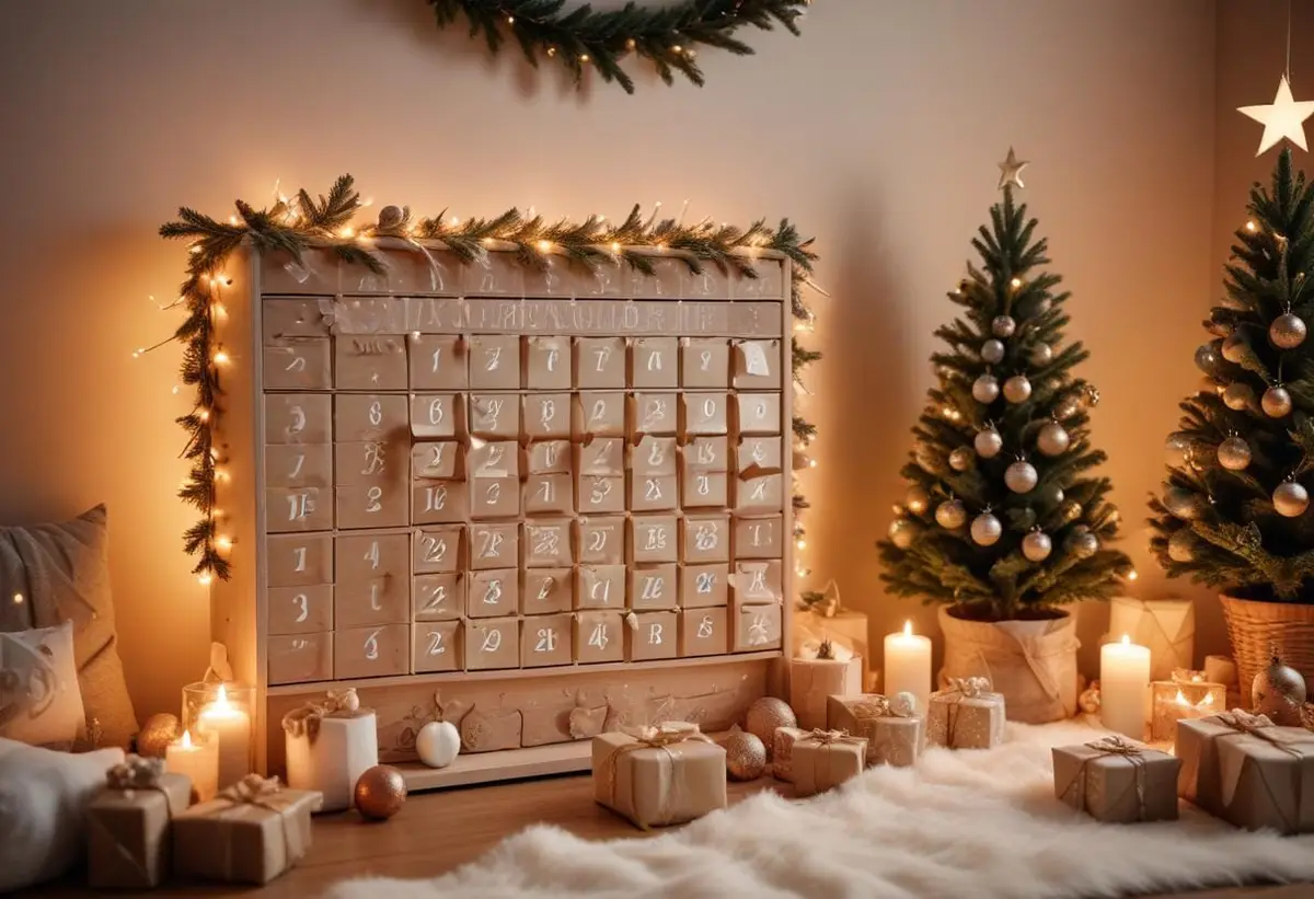Kicks julkalender illustration