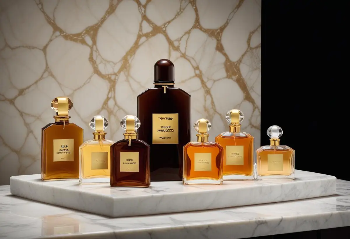 Tom Ford parfym illustration